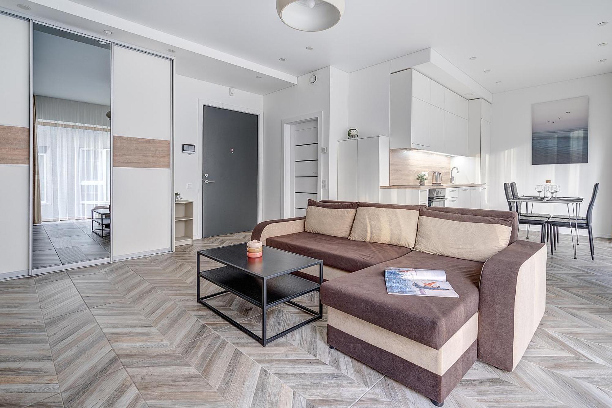 Cohost I New Basteja Life Apartments W-Garage Prkg & Self Check-In VNO Cameră foto