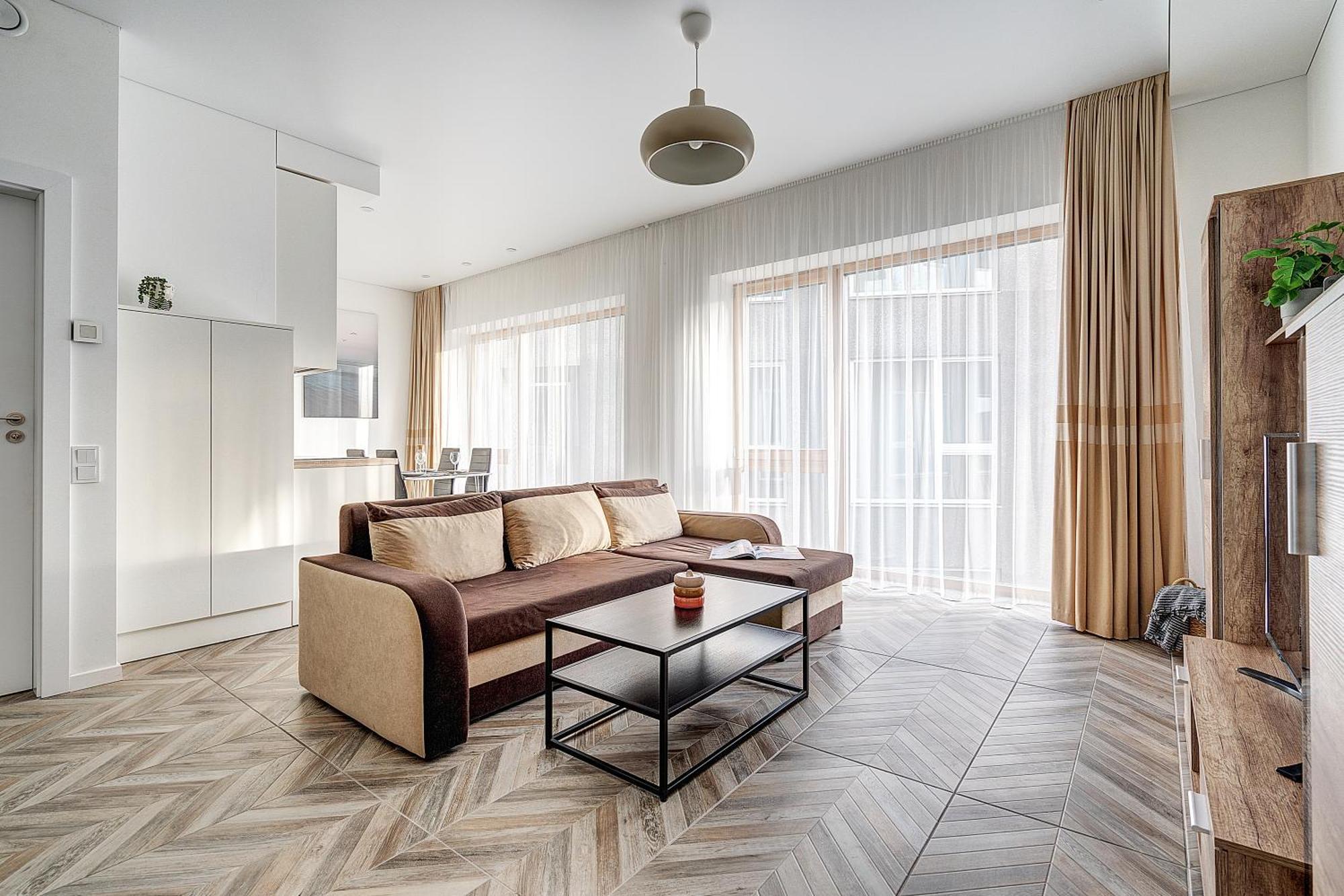 Cohost I New Basteja Life Apartments W-Garage Prkg & Self Check-In VNO Cameră foto